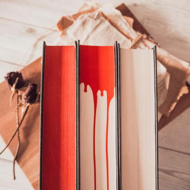 Blood Heir Sprayed edges